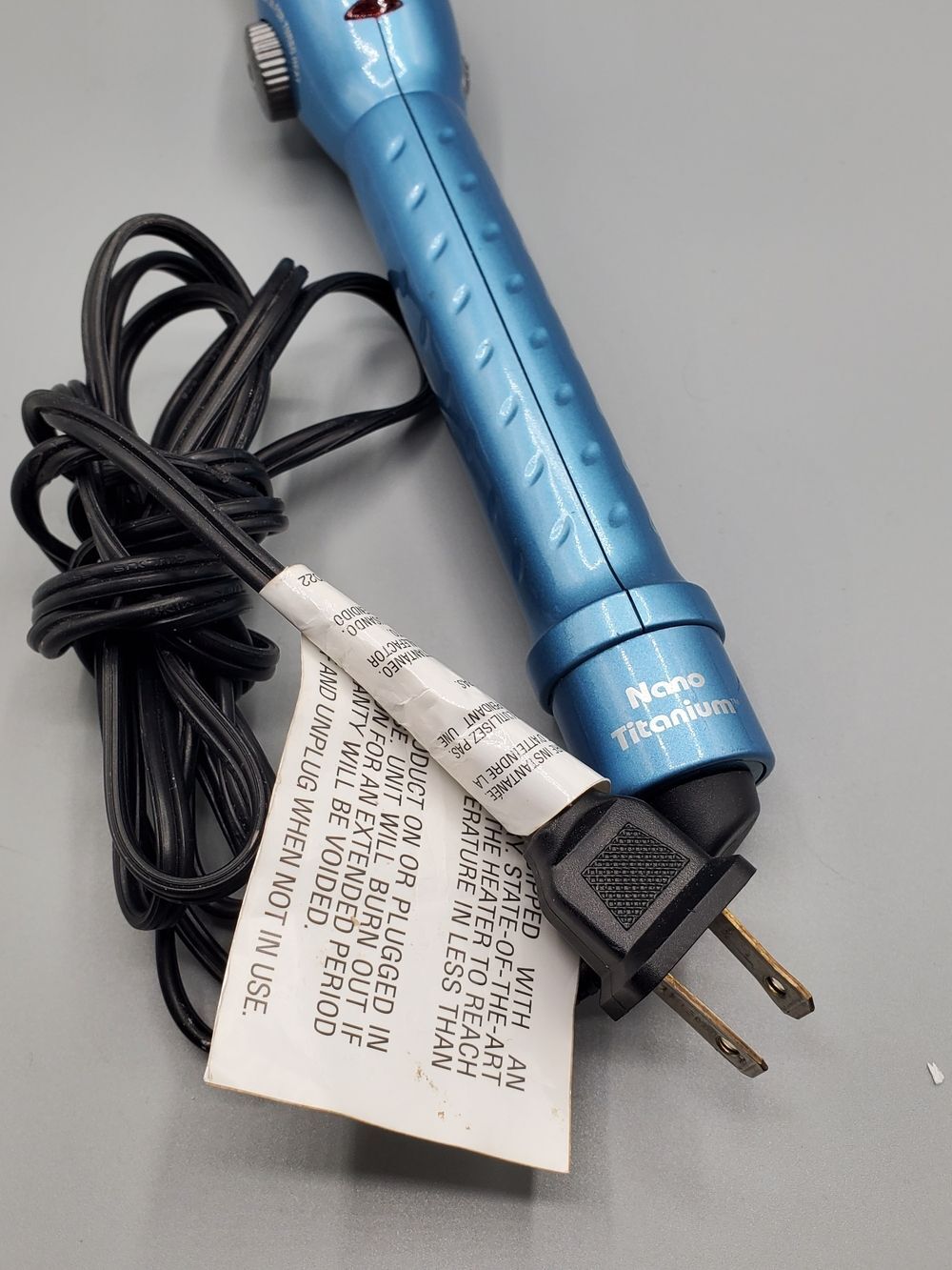 BaBylissPRO | Titanium Blue Tapered Curling Wand | OS | Hair Styling Tool - Picture 10 of 10